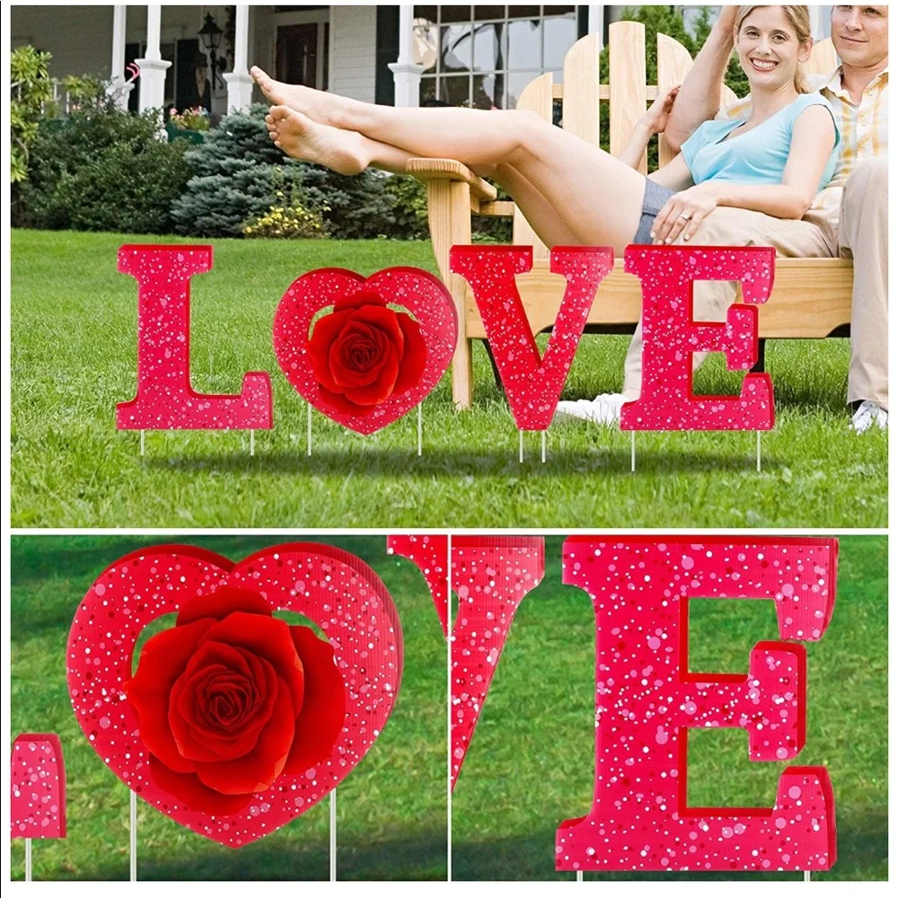 NEW•Love Large Corrugated Signage Letters